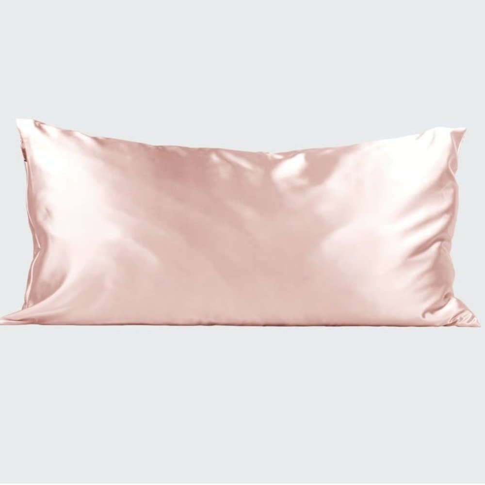Kitsch King Satin Pillowcase - Blush,  Brand New without box